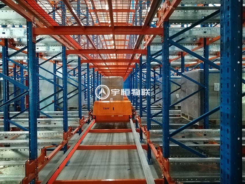 子母穿梭车货架